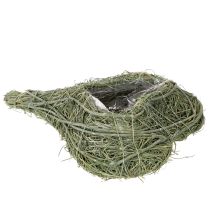 Artikel Naturligt plantehjerte til blomsterdekorationer med folie, 25 cm