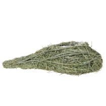 Artikel Naturligt plantehjerte til blomsterdekorationer med folie, 25 cm