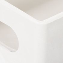 Artikel Rektangulær bakke med håndtag til opbevaring og borddekoration, 32 cm