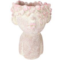 Artikel Plantehoved kys mund buste til plantning pink 18cm 3 stk