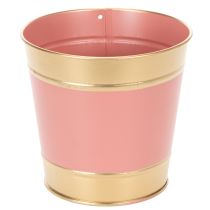 Artikel Metal urtepotte, Ø13 cm H12 cm, 4 stk.