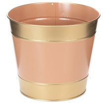 Artikel Metal urtepotte/blomsterpotte, Ø17 cm H14,5 cm, 4 stk.