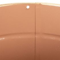 Artikel Metal urtepotte/blomsterpotte, Ø17 cm H14,5 cm, 4 stk.