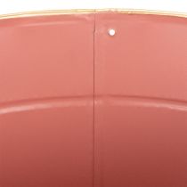Artikel Metal urtepotte/blomsterkrukke, Ø26cm H22cm, 4 stk.