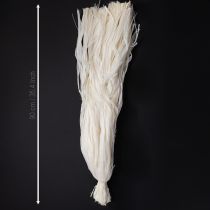 Artikel Plantebaseret naturfiber skeletbånd naturlig bånddekoration 180g