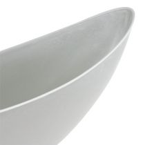 Artikel Planteskål 39cm x 12,5cm H13cm lysegrå, 1stk