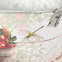 Artikel Metal plantekasse oval Fresh Garden 34,5x14x15,5cm