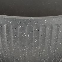 Artikel Planteskål plast antracit Ø35cm H16,5cm