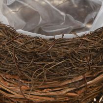 Artikel Planteskål kop halmstokke naturbrun Ø20cm 2stk