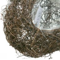 Artikel Planteskål hjerte kirkegård, vin hjerte til udplantning 26cm