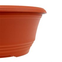 Artikel Planteskål af plast Ø27cm terracotta, 1 stk