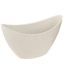 Artikel Plantebåd dekorativ skål plast beige 20×9cm H12cm 3stk