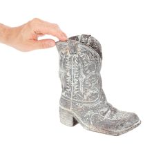 Artikel Dekorative cowboystøvler plantesko 24 cm