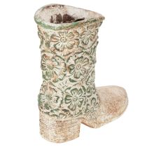 Artikel Blomsterpotte cowboy støvle plantesko vintage blomstermønster 24cm