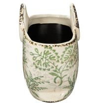 Artikel Keramisk plantepose til opholdsstue og altan 21 cm