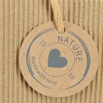 Artikel Planteposer papir naturriflet 24x12x12cm 8 stk