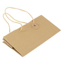 Artikel Planteposer papir naturriflet 24x12x12cm 8 stk
