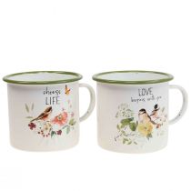 Artikel Plantekop Emaljekop til beplantning siger Ø11cm