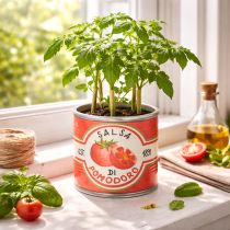 Artikel Dekorative keramiske plantepotter med tomatdesign til stilfulde boligtilbehør, 14 cm, sæt med 3