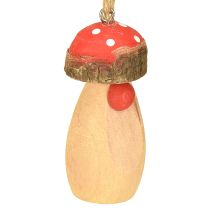 Artikel Svamp til ophæng af træ hvid, brun assorteret 6,5/8cm 8 stk
