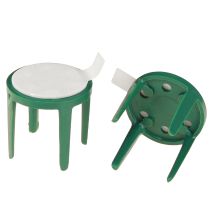 Artikel Nåleholder med klæbepude blomsterskumholder grøn Ø3cm 50 stk.