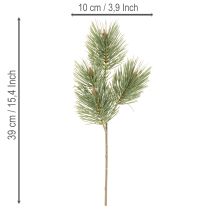 Artikel Kunstig fyrretræsgrene pynt til arrangementer 39 cm 6 stk.