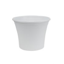 Artikel Plastpotte “Irys” hvid Ø15cm H13cm, 1stk