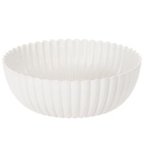 Artikel Dekorativ skål, ribbet, stor størrelse 25 cm