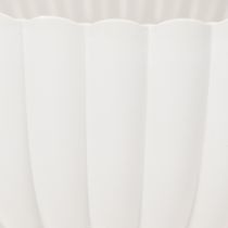 Artikel Dekorativ skål, ribbet, stor størrelse 25 cm