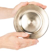 Artikel Små runde blanke dekorative tallerkener, 17 cm, 6 stk.