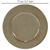 Artikel Små tallerkener til dekoration eller præsentation, 17 cm, 6 stk.