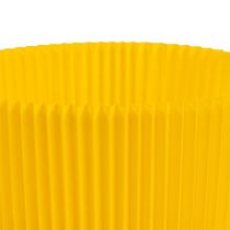 Artikel Plisserede manchetter gule 12,5cm 100 stk