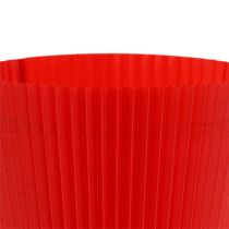 Artikel Plisserede manchetter røde 8,5cm 100 stk