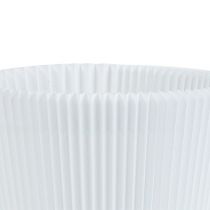 Artikel Plisserede manchetter hvide 10,5cm 100 stk