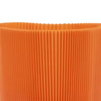 Artikel Plisserede manchetter til urtepotter orange 12,5cm 100 stk