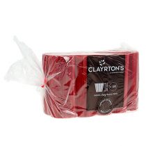 Artikel Plisserede manchetter rød 14,5cm 100 stk