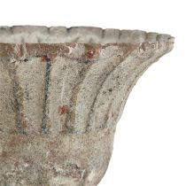 Artikel Kop grå antik look Ø12cm H13,5cm