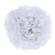 Artikel Pompom papir Ø30cm hvid 5stk