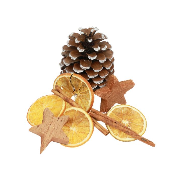 Potpourri julekogler appelsinskiver kaneltræ 150g