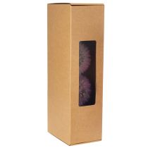 Artikel Mælkebøttedekoration, tørrede blomster, stabiliserede og farvede, delikate, holdbare, 12 cm, 4 stk.