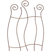 Artikel Metal haveespalier med buet design til klatreplanter, 110 cm