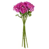 Artikel Kunstig ranunkelblomst, en detaljeret kopi til stue- og kontordekoration, 55 cm, 6 stk.