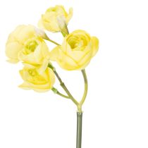 Artikel Kunstig ranunkelbuket til forårsdekoration i hjemmet, 32 cm, 5 stk.