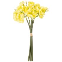 Artikel Kunstig ranunkelbuket til forårsdekoration i hjemmet, 32 cm, 5 stk.