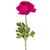 Artikel Kunstig ranunkel som en enkelt blomst til tidløs og alsidig indretning, 51 cm, 3 stk.