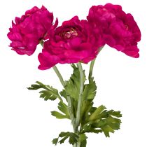 Artikel Kunstig ranunkel som en enkelt blomst til tidløs og alsidig indretning, 51 cm, 3 stk.