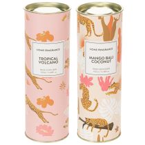 Artikel Rumduftdiffuser med eksotisk kokos- og mangoduft for langvarig friskhed derhjemme, 19 cm, 2 stk.
