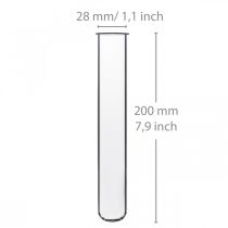 Artikel Reagensglas 200mm × 27mm