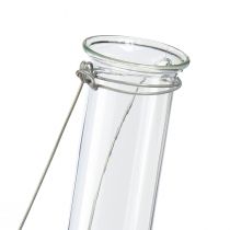 Artikel Reagensglas dekorationsglas til ophængning af minivase Ø2,4cm H22,5cm