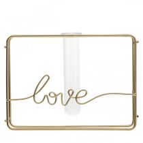 Artikel Reagensglasholder metal reagensglas dekorativ vase 11,5cm